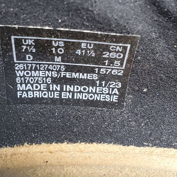 Clarks Shoes Womens Size 10 Black Leather Emily 2 Ketra Academia Block Heels - Picture 11 of 12